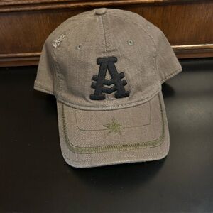 A Kurtz Olive Green Baseball Cap with Embroidered Logo